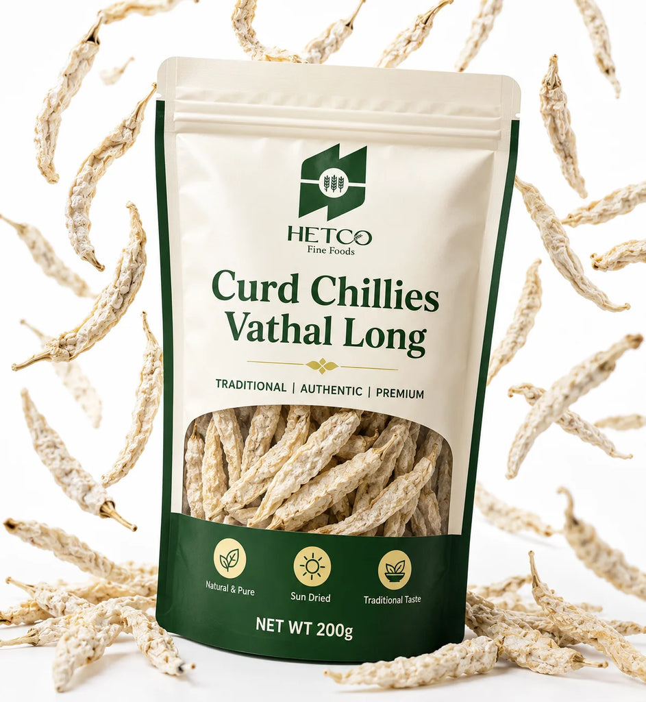 Curd Chillies Vathal Long