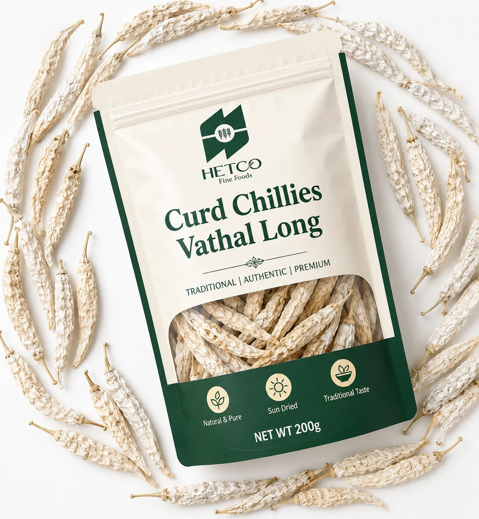 Curd Chillies Vathal Long