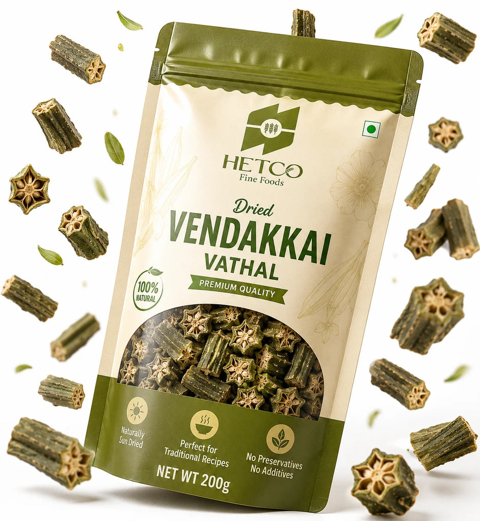 Dried Vendakkai (Bindi) Vathal