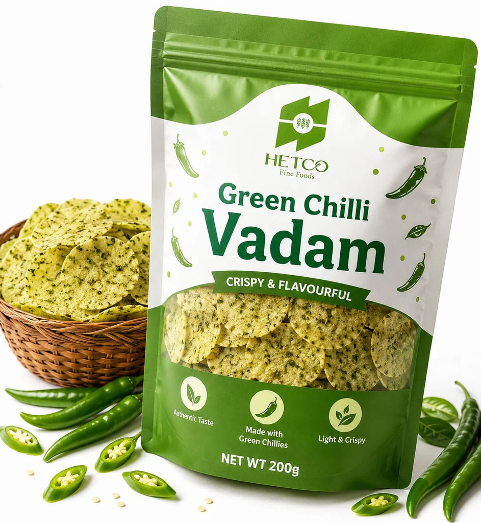 Green Chilli Vadam