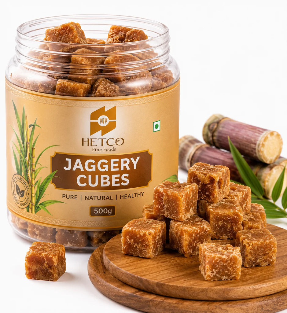 Jaggery Cubes In Pet Jar