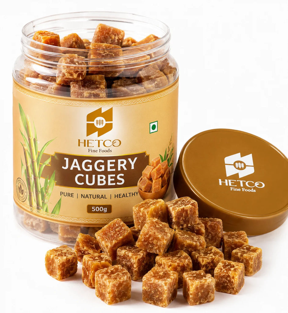 Jaggery Cubes In Pet Jar