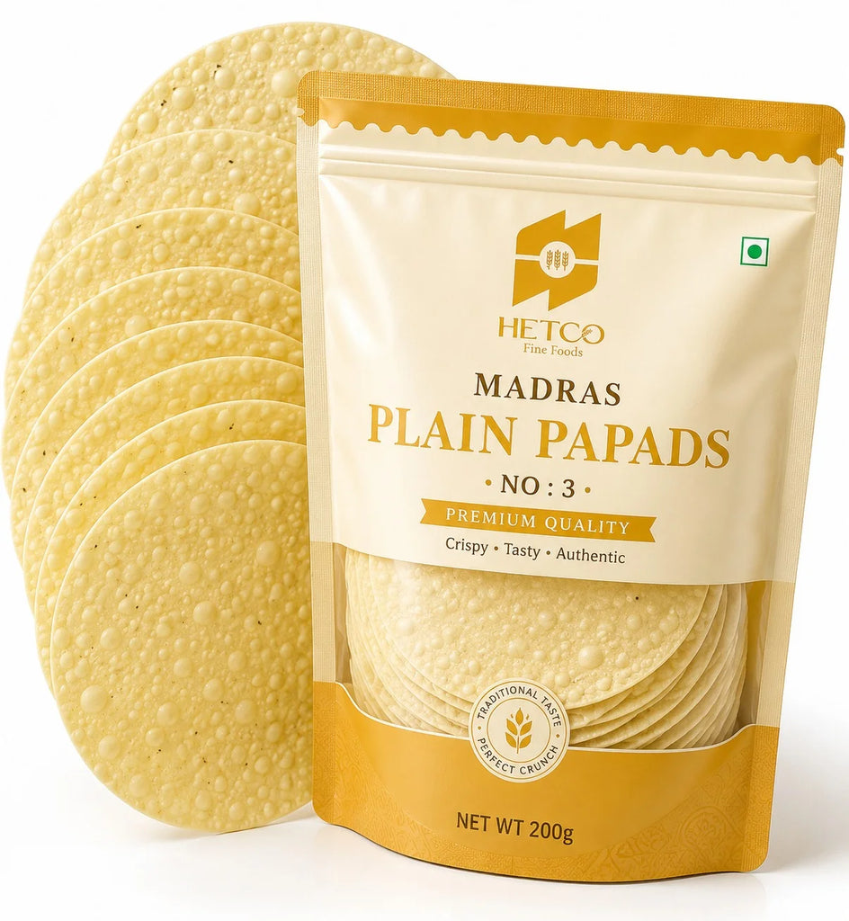 Madras Plain Papads No : 3