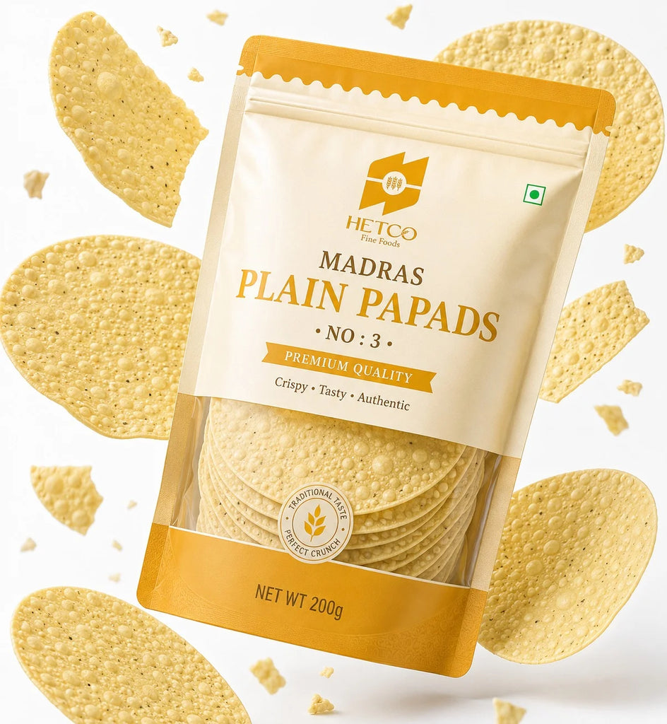 Madras Plain Papads No : 3