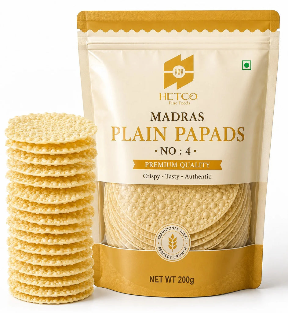 Madras Plain Papads No : 4