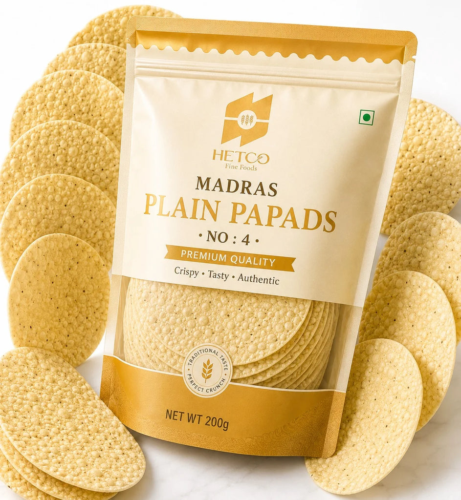 Madras Plain Papads No : 4