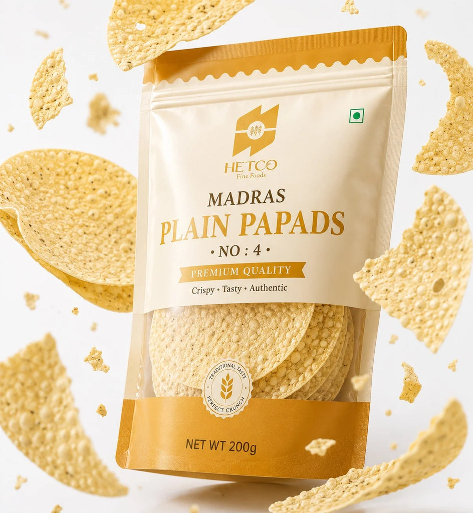 Madras Plain Papads No : 4