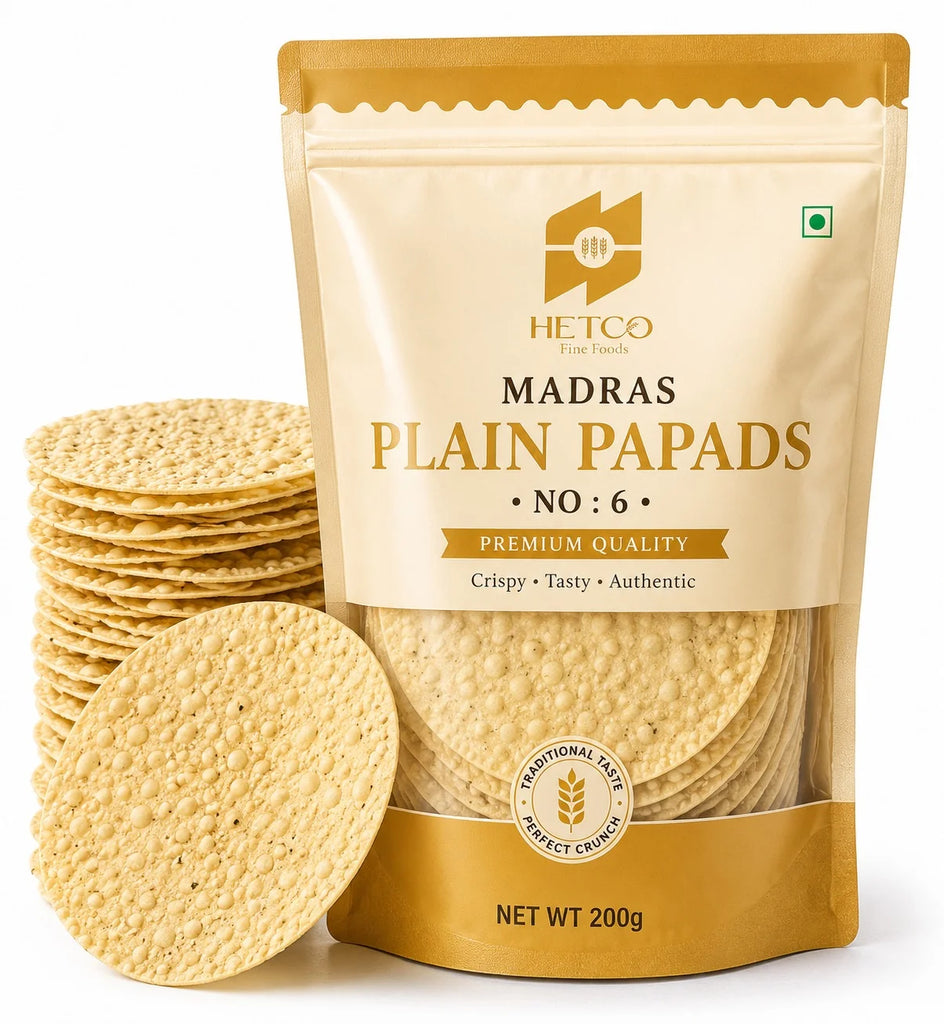 Madras Plain Papads No : 6