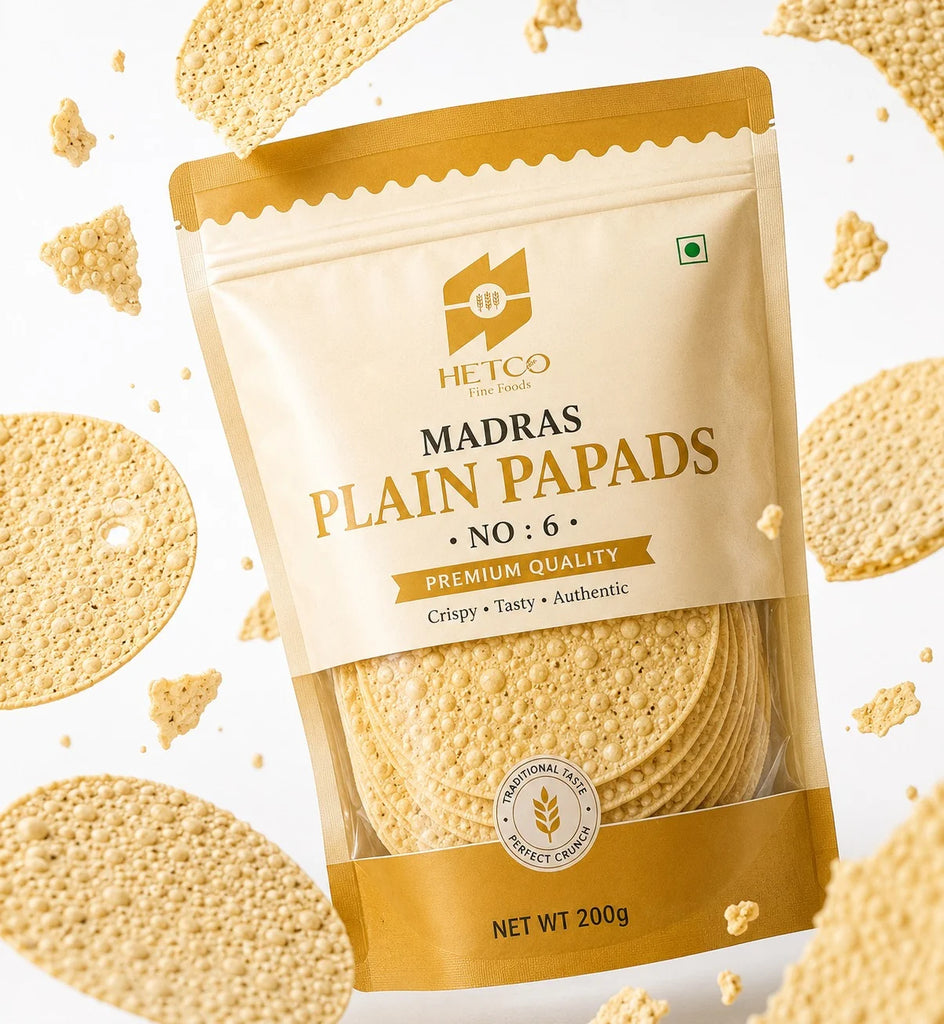 Madras Plain Papads No : 6