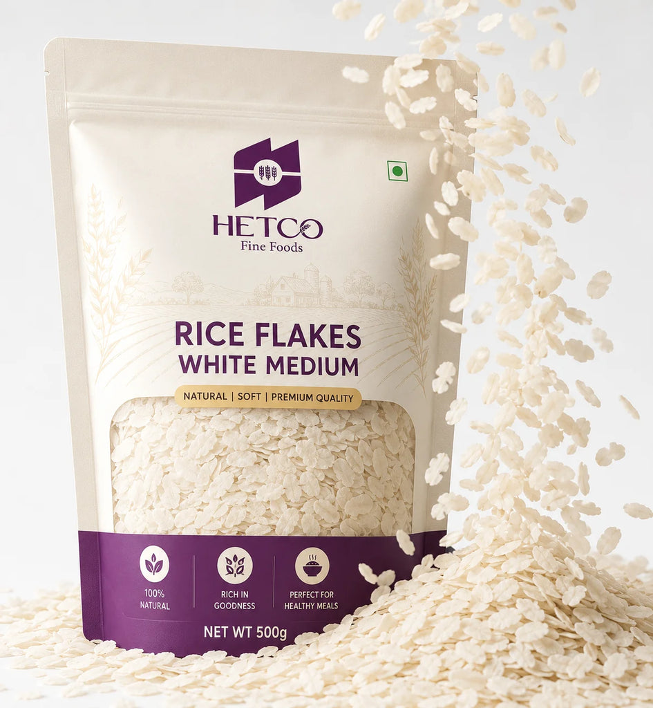 Rice Flakes White Medium
