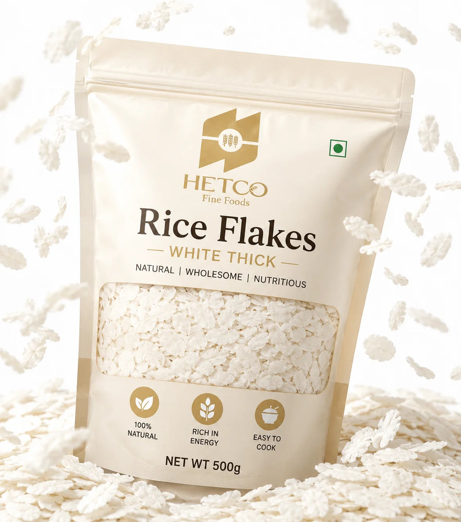 Rice Flakes White Thick