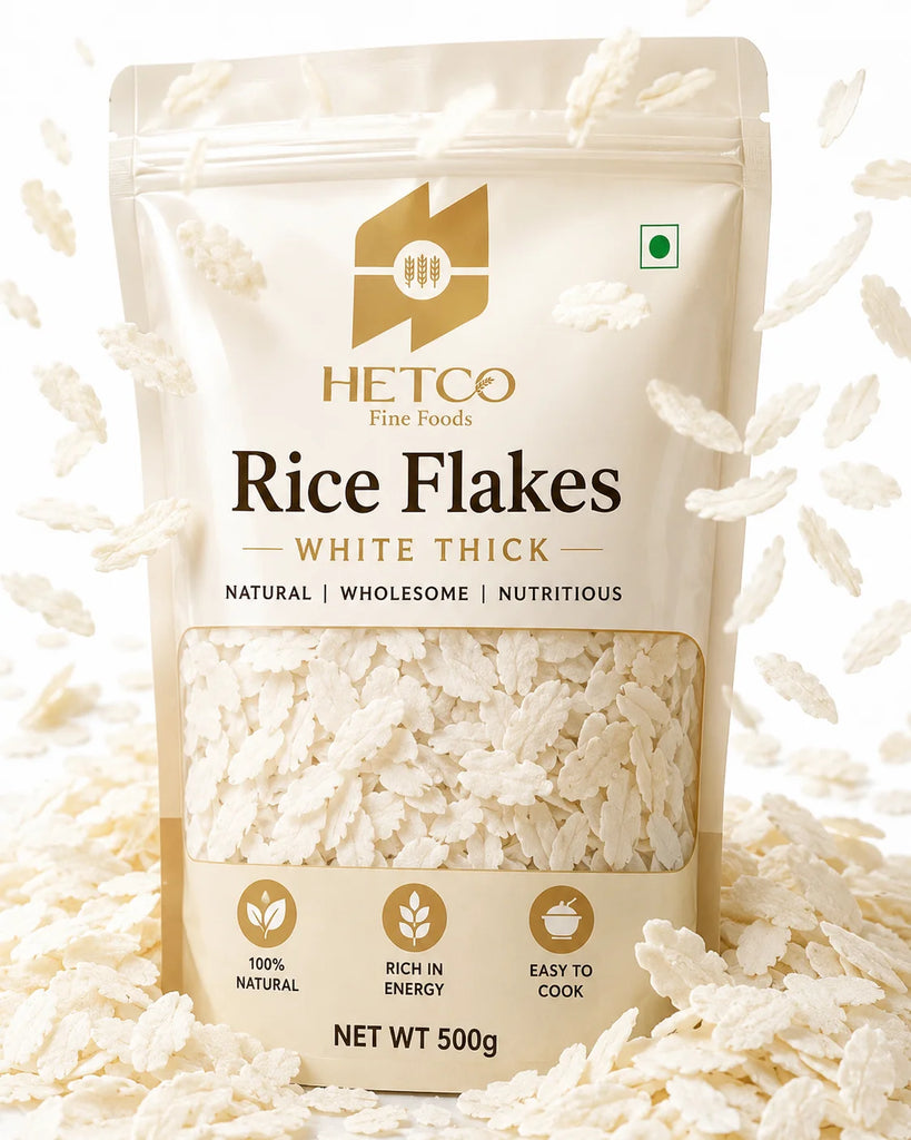 Rice Flakes White Thick