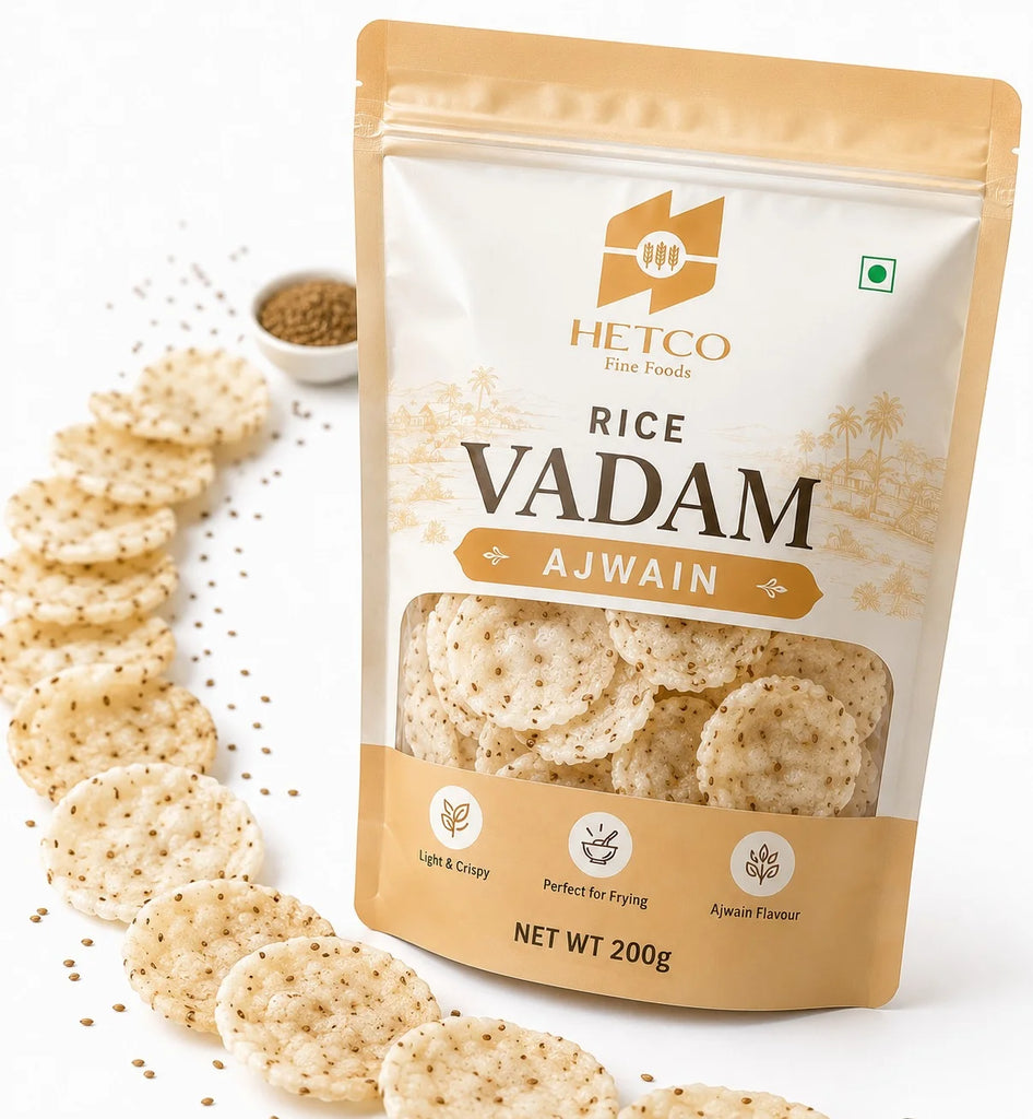 Rice Vadam - Ajwain