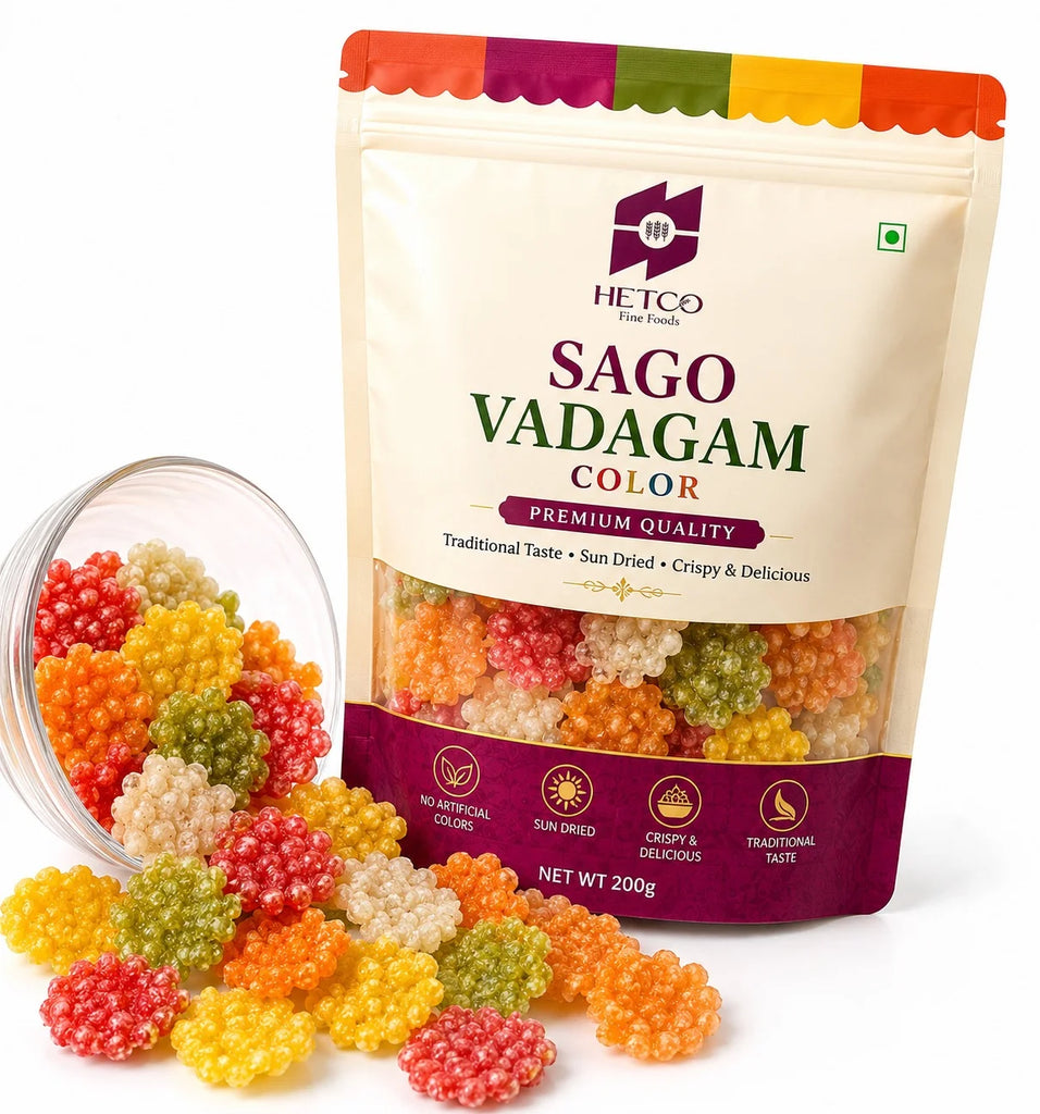 Sago Vadagam Colour