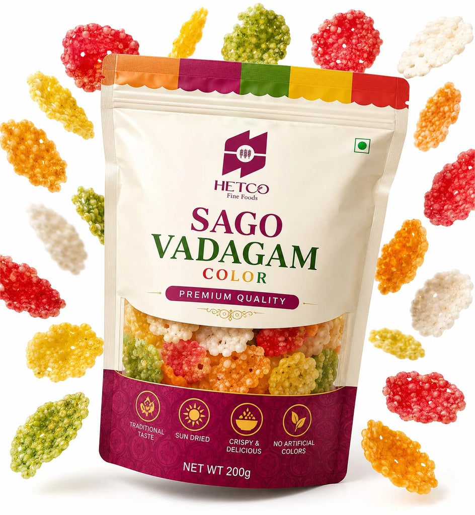 Sago Vadagam Colour