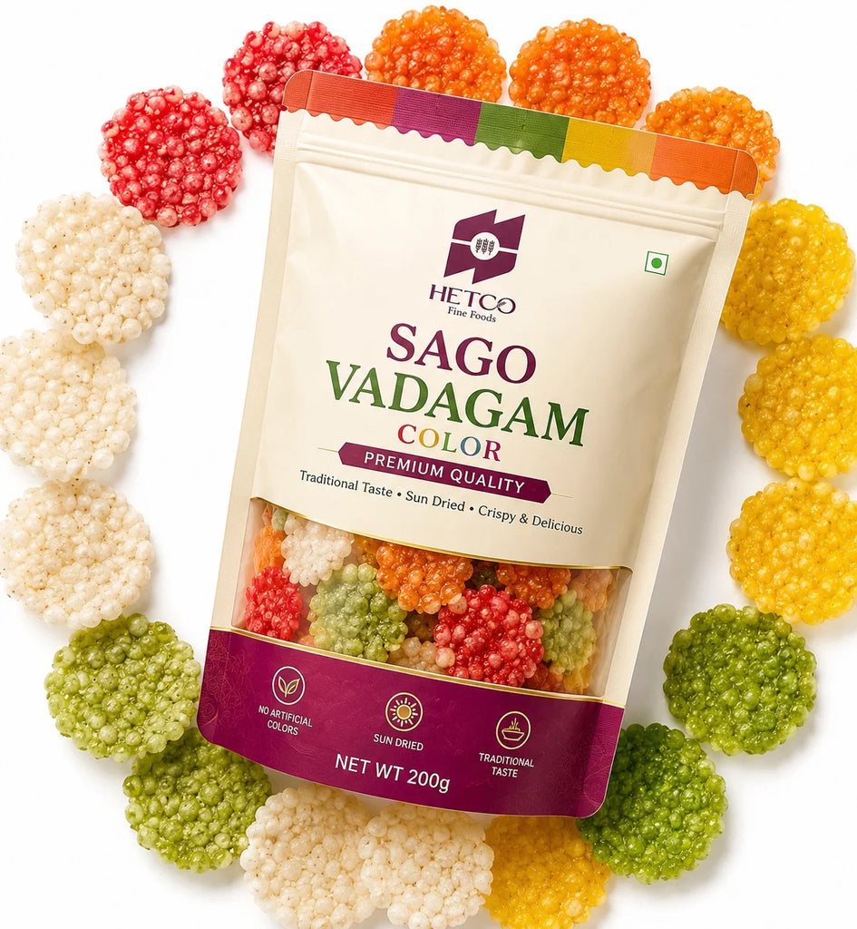 Sago Vadagam Colour