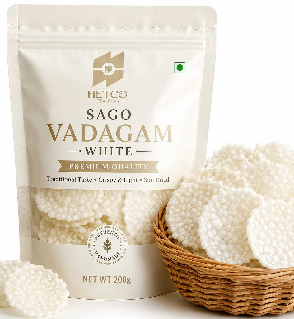 Sago Vadagam  White