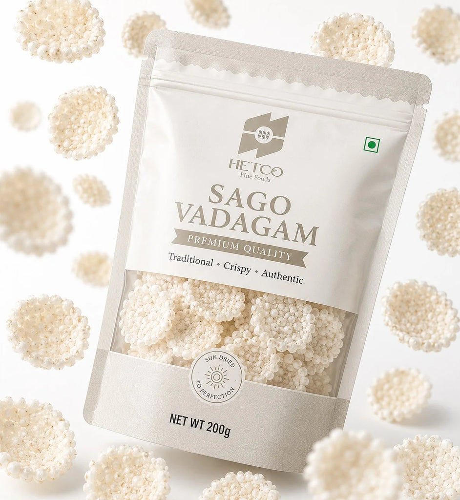 Sago Vadagam  White