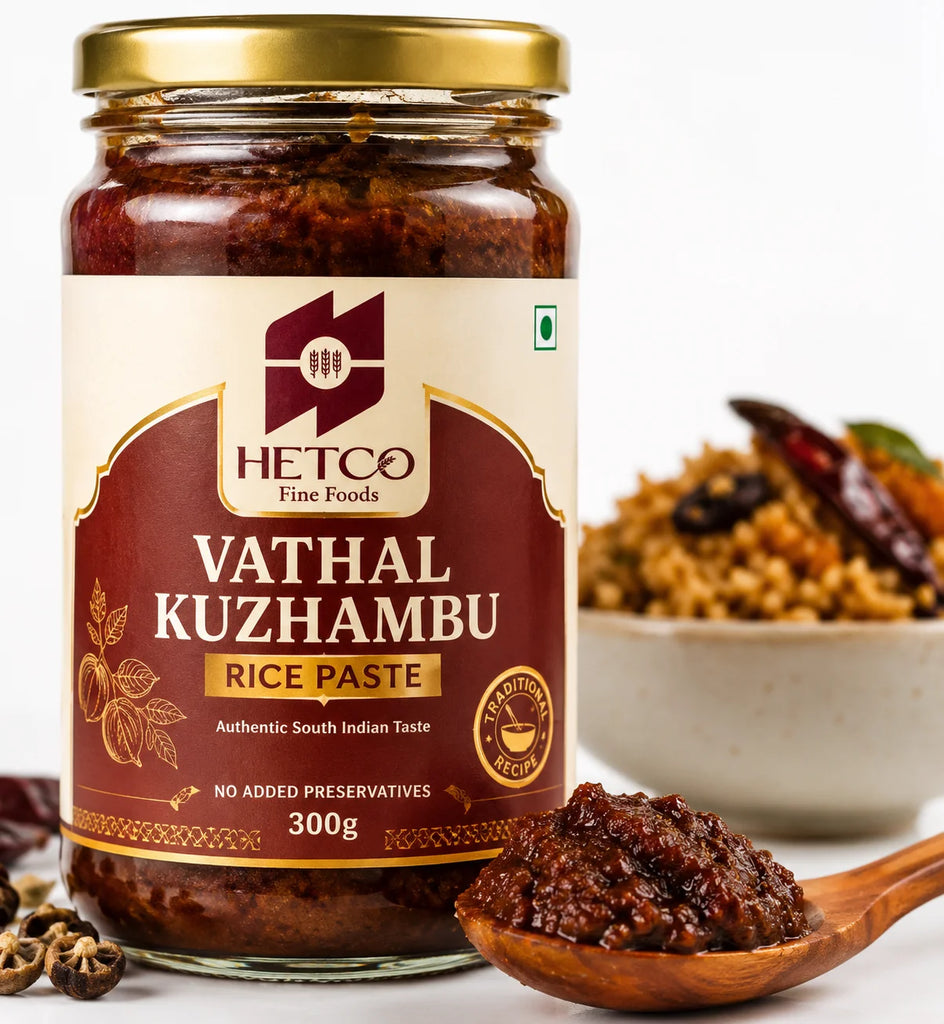 Vathal Kuzhambu Rice Paste