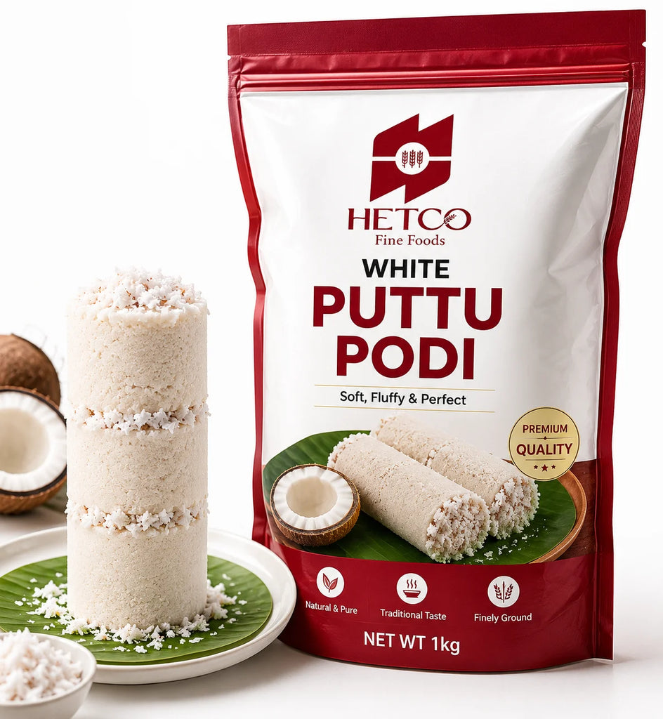 White Puttu Podi